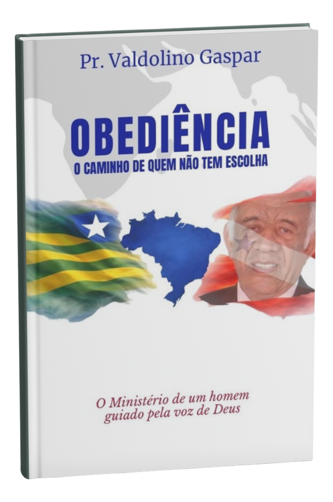 Capa do livro Obediência: O caminho de quem não tem escolha, de Pr. Valdolino Gaspar